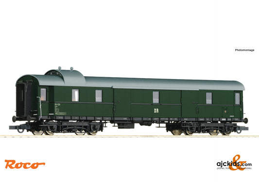 Roco 74864 - Standard baggage wagon, DR at Ajckids.com