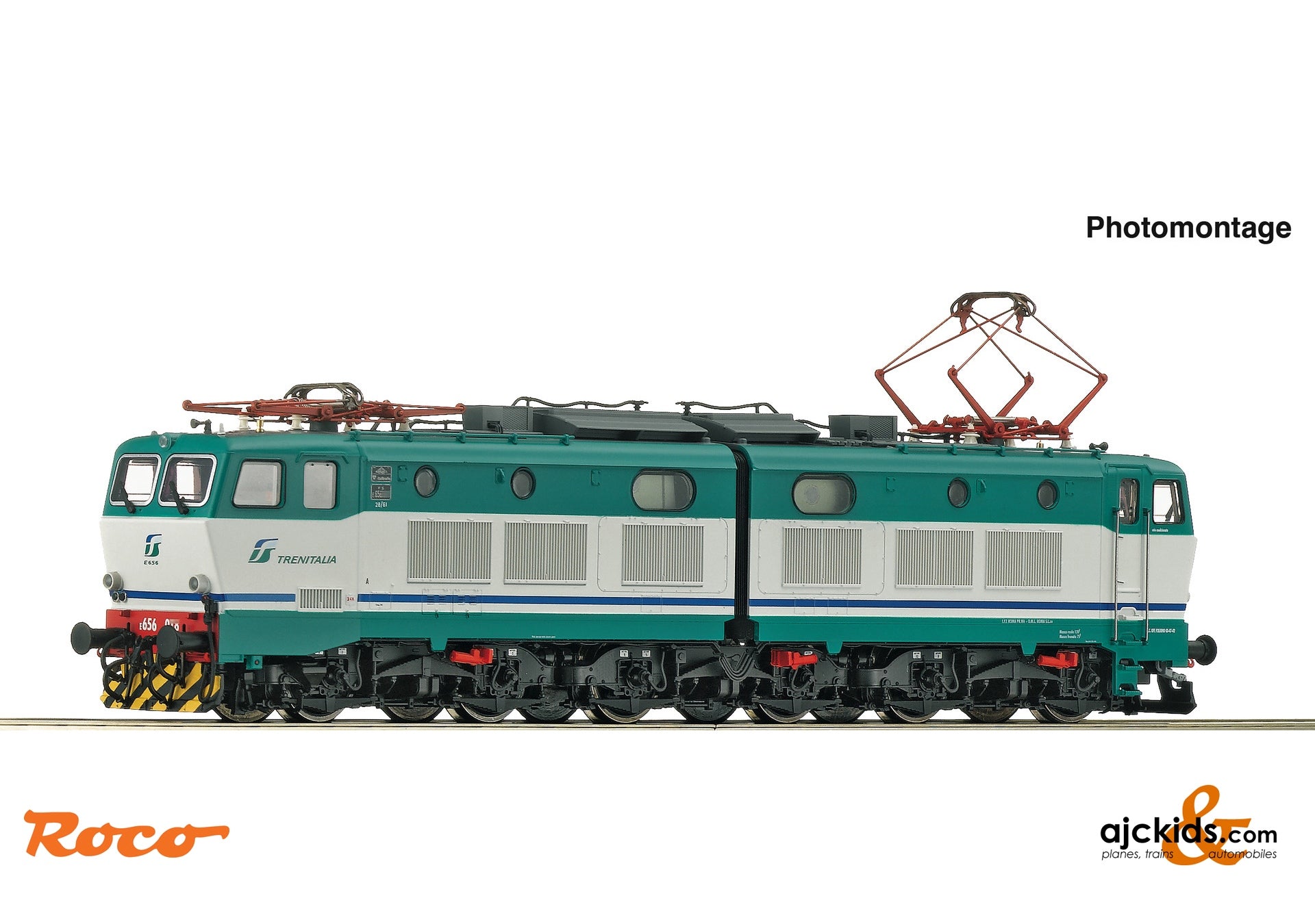 Roco 7500058 - Electric Locomotive E.656 .009, FS, EAN: 9005033065959