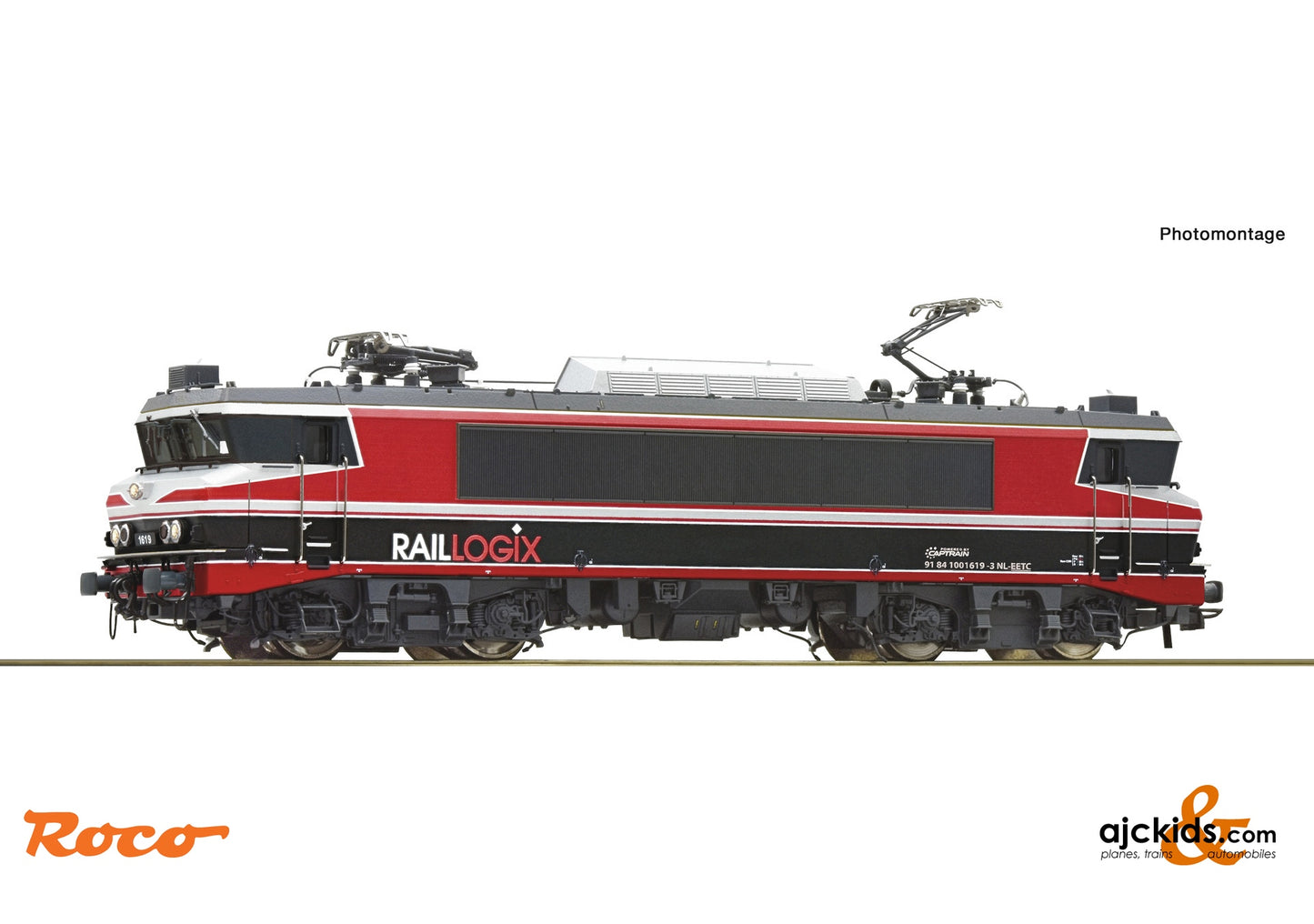 Roco 7500068 - Electric Locomotive 1619, Raillogix, EAN: 9005033066659