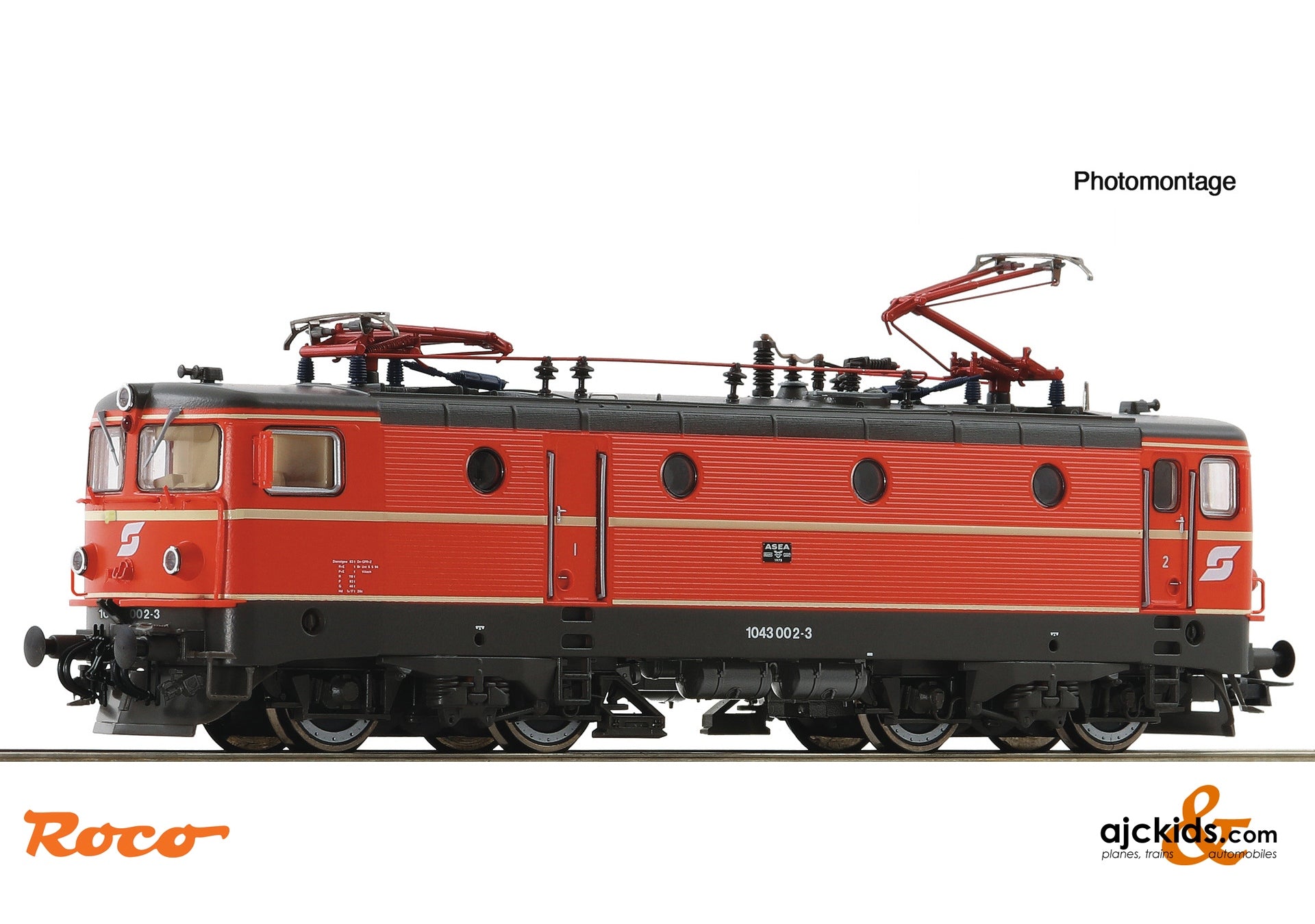 Roco 7500072 - Electric Locomotive 1043 002-3 ÖBB, EAN: 9005033066871