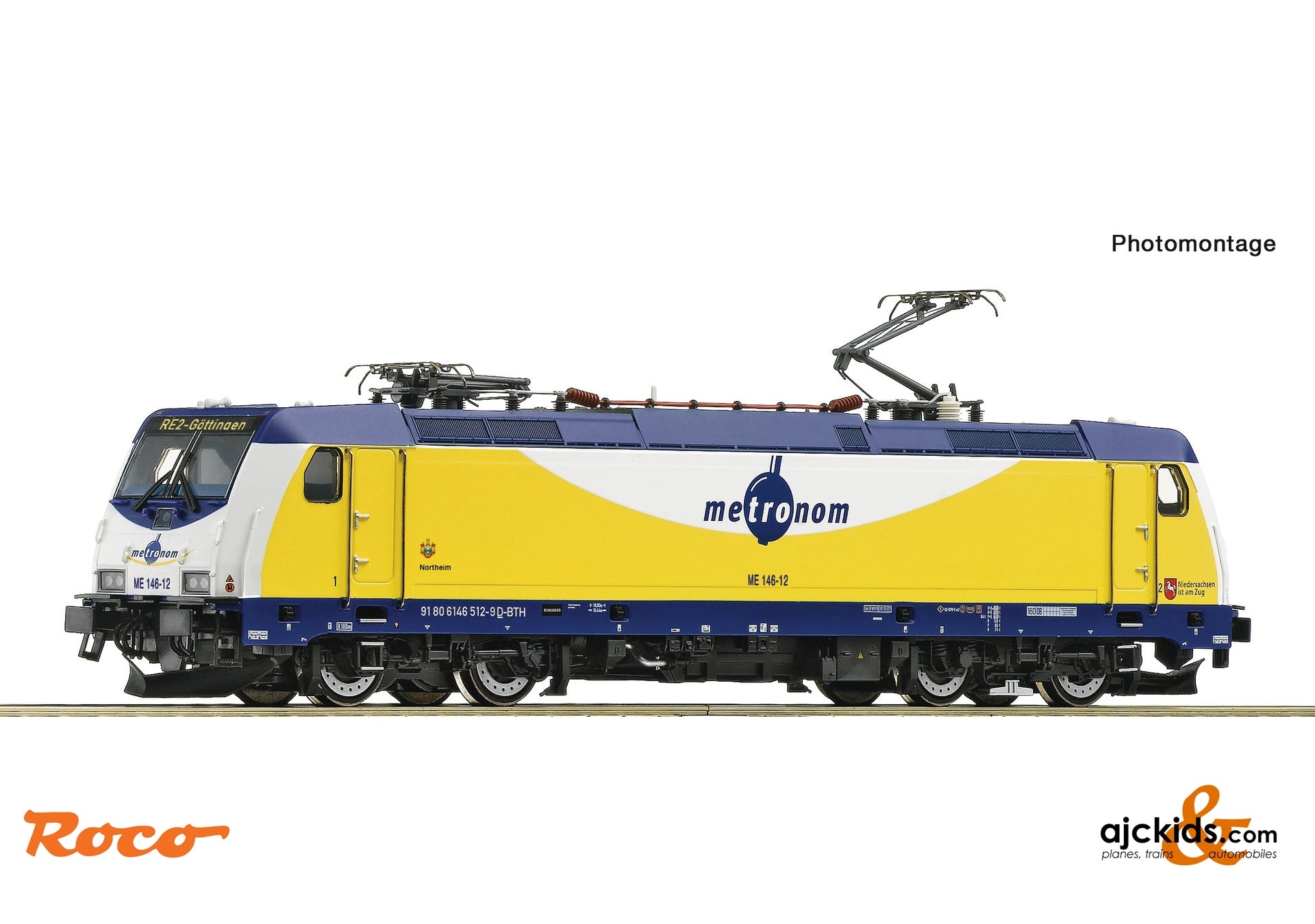 Roco 7510037 - Electric Locomotive ME 14 6-12, metronom, EAN: 9005033064143