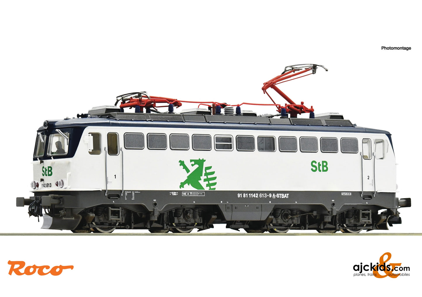 Roco 7510042 - Electric Locomotive 1142 613-9, StB, EAN: 9005033064211