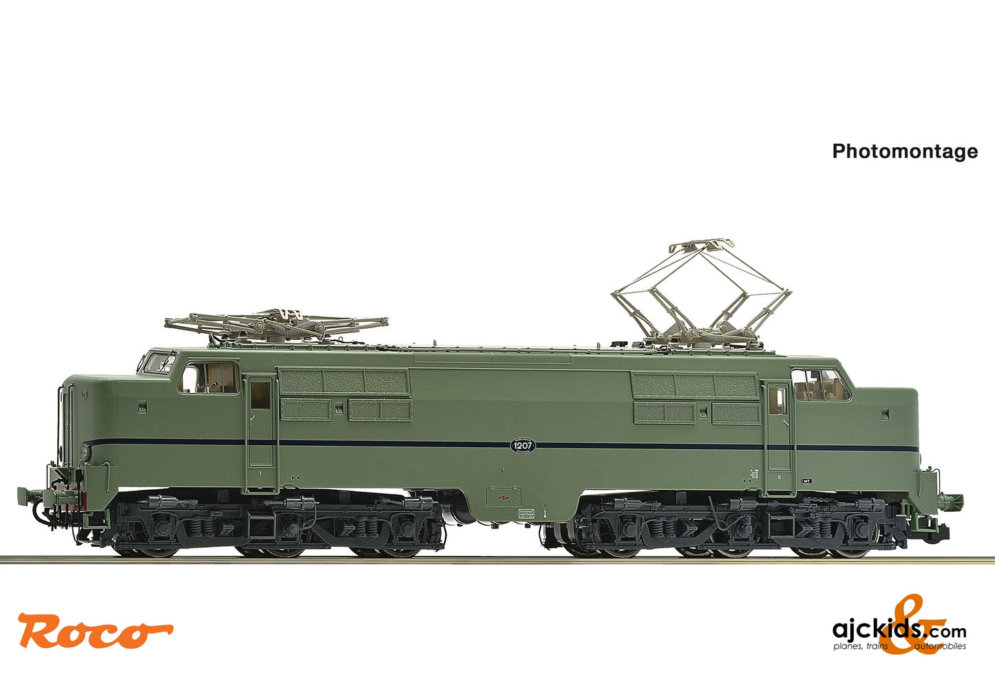 Roco 7510051 - Electric Locomotive 1207, NS, EAN: 9005033065331