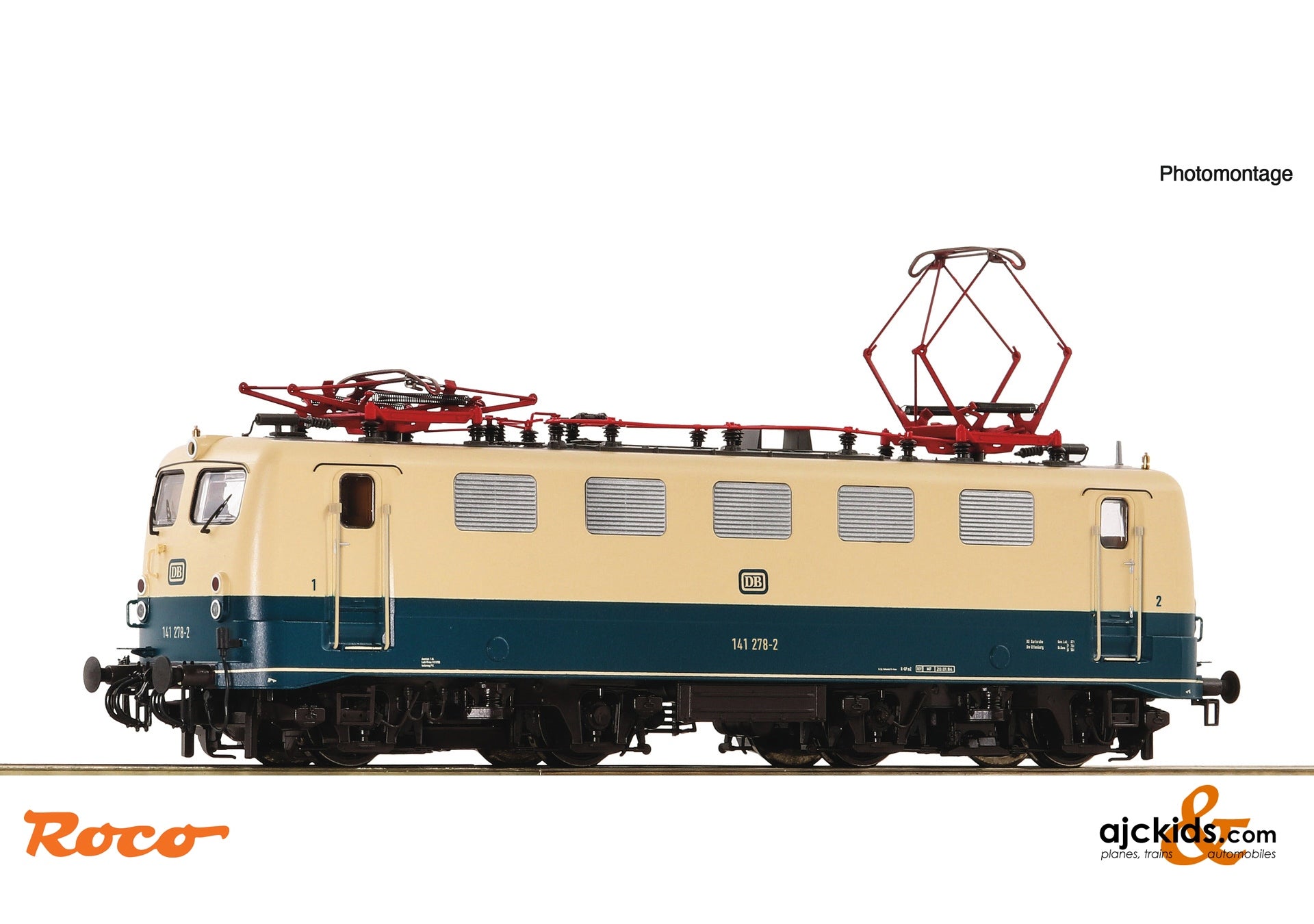 74096 Roco Roco 7510056 Electric Locomotive 141 2 78-8 DB – Ajckids
