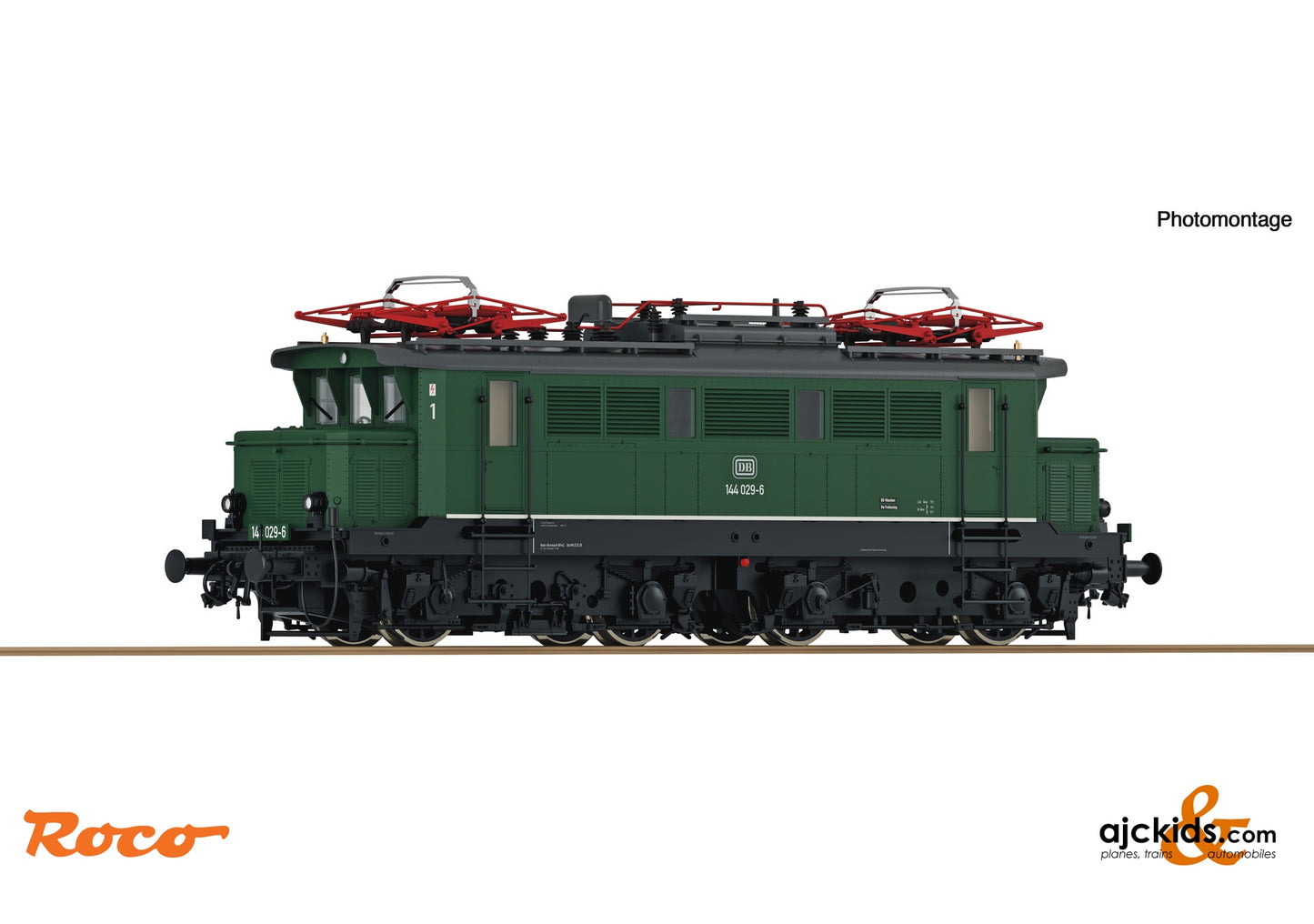 Roco 7510078 - Electric Locomotive class 144, DB, EAN: 9005033067502
