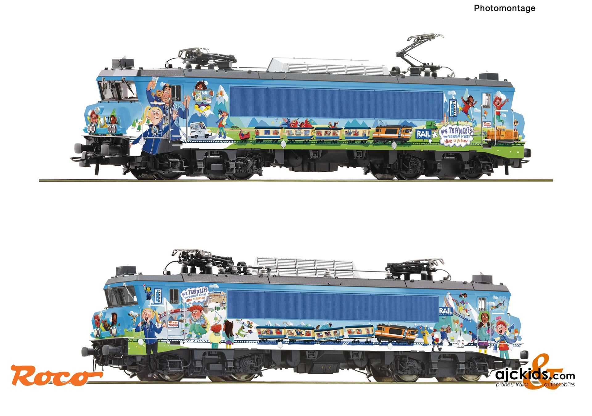 Roco 7510089 Electric Locomotive 9902, Railexperts – Ajckids