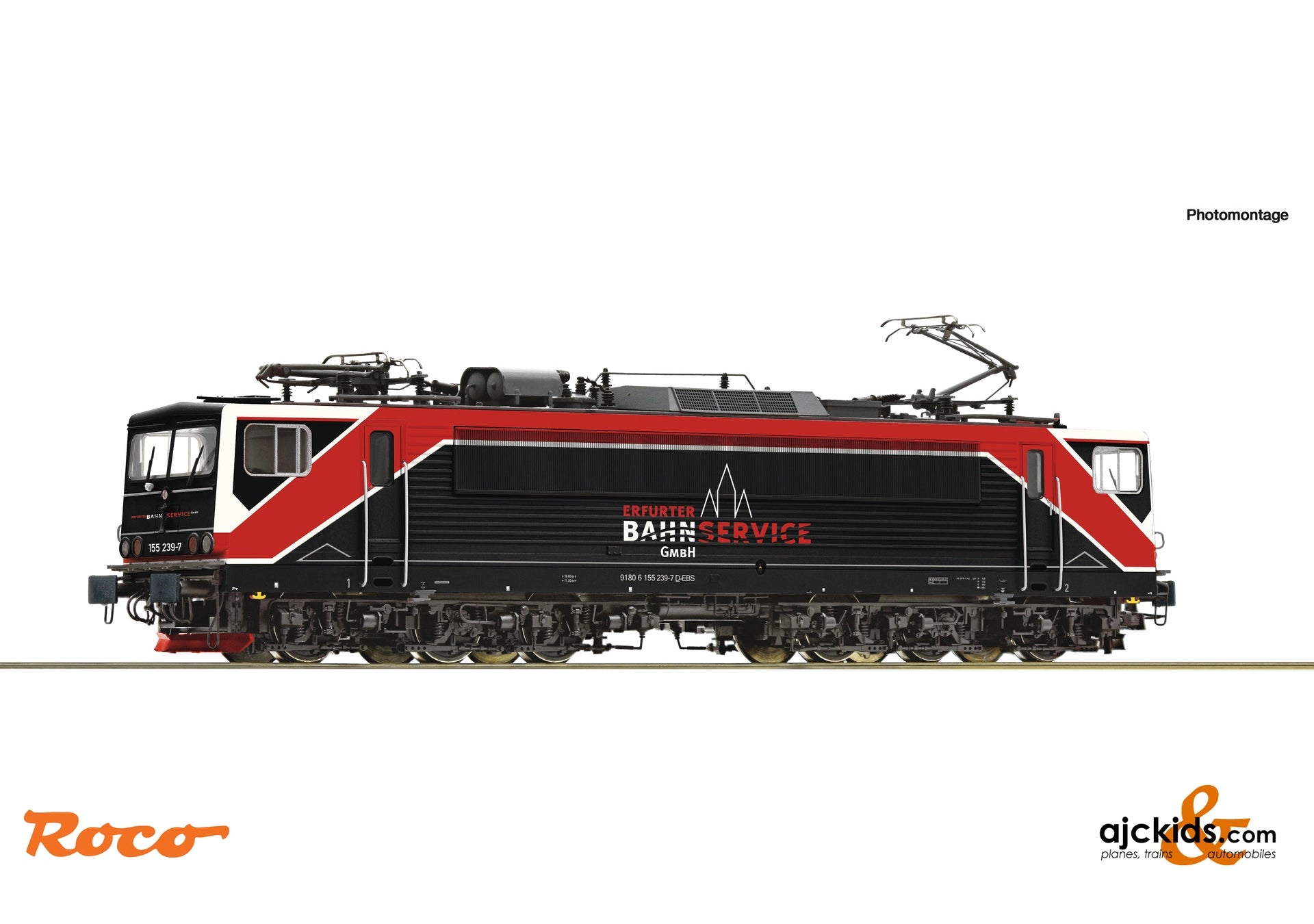 Roco 7520059 - Electric Locomotive 155 2 39-7 EBS, EAN: 9005033065997