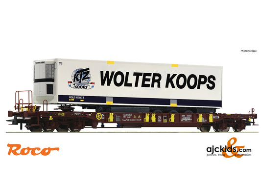 Roco 76224 - Pocket wagon T3 + Wolter Koops Trailer