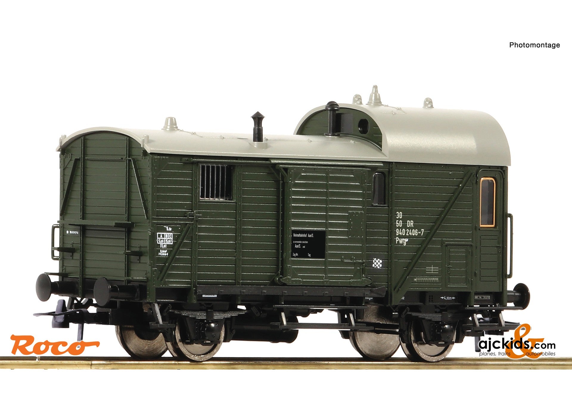 Roco 76309 - Caboose, DR at Ajckids.com