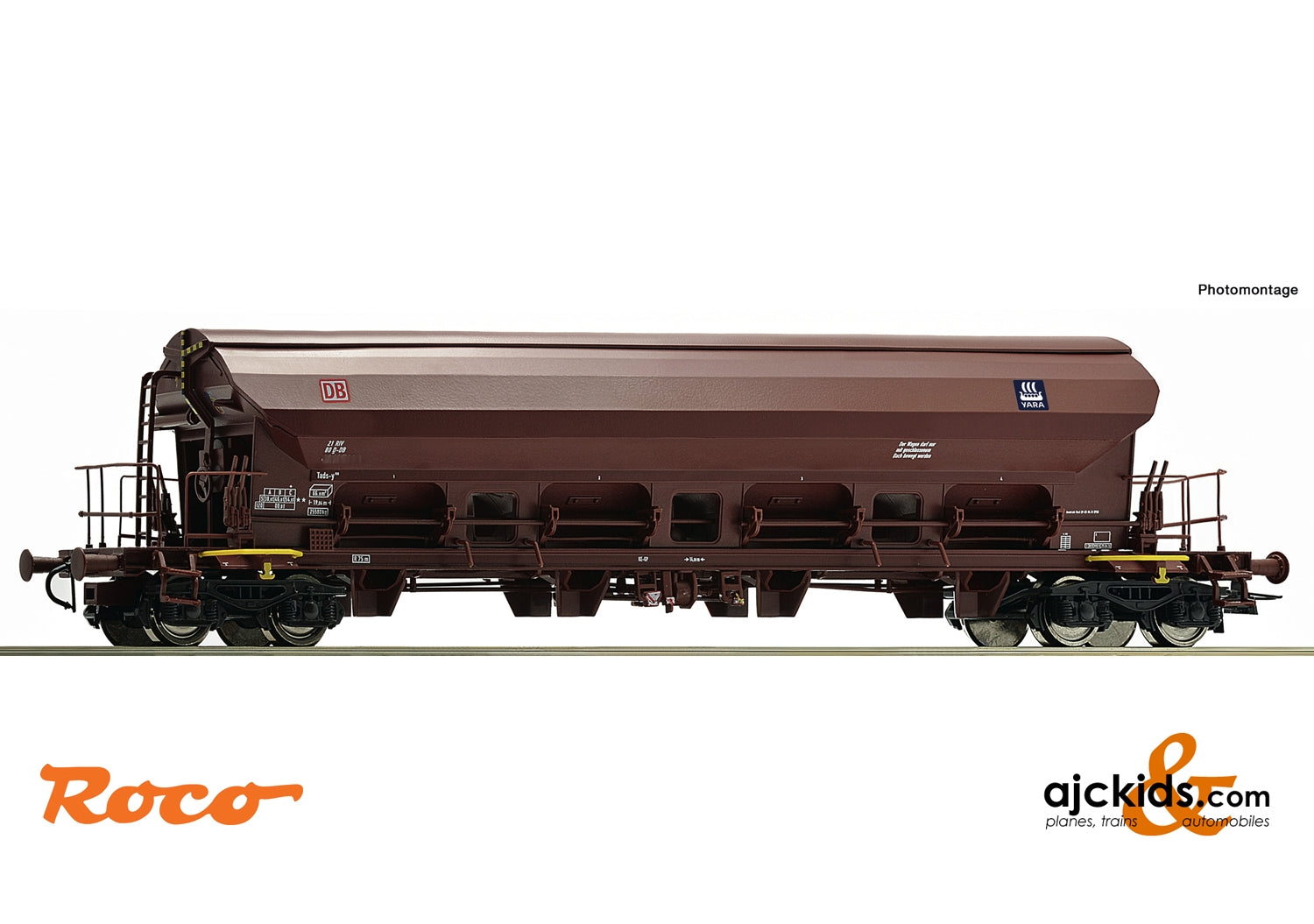 Roco 76403 - Swing roof wagon