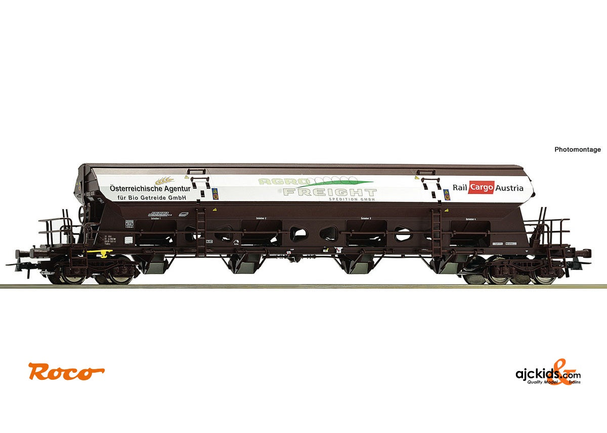 Roco 76413 Swing roof wagon “Agro Freight” ÖBB