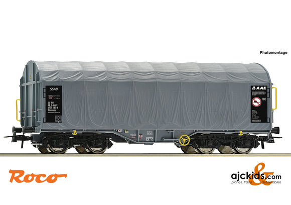 Roco 76442 - Slide tarpaulin wagon