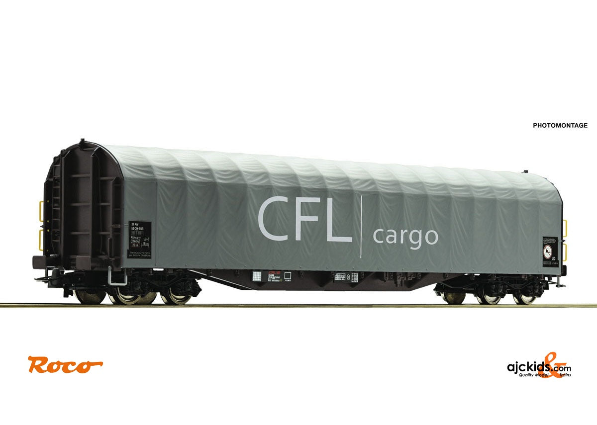 Roco 76477 Slide tarpaulin wagon FS