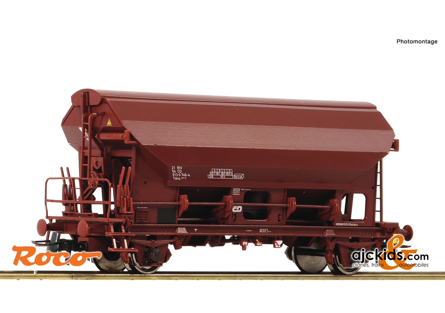 Roco 76577 - Swing roof wagon