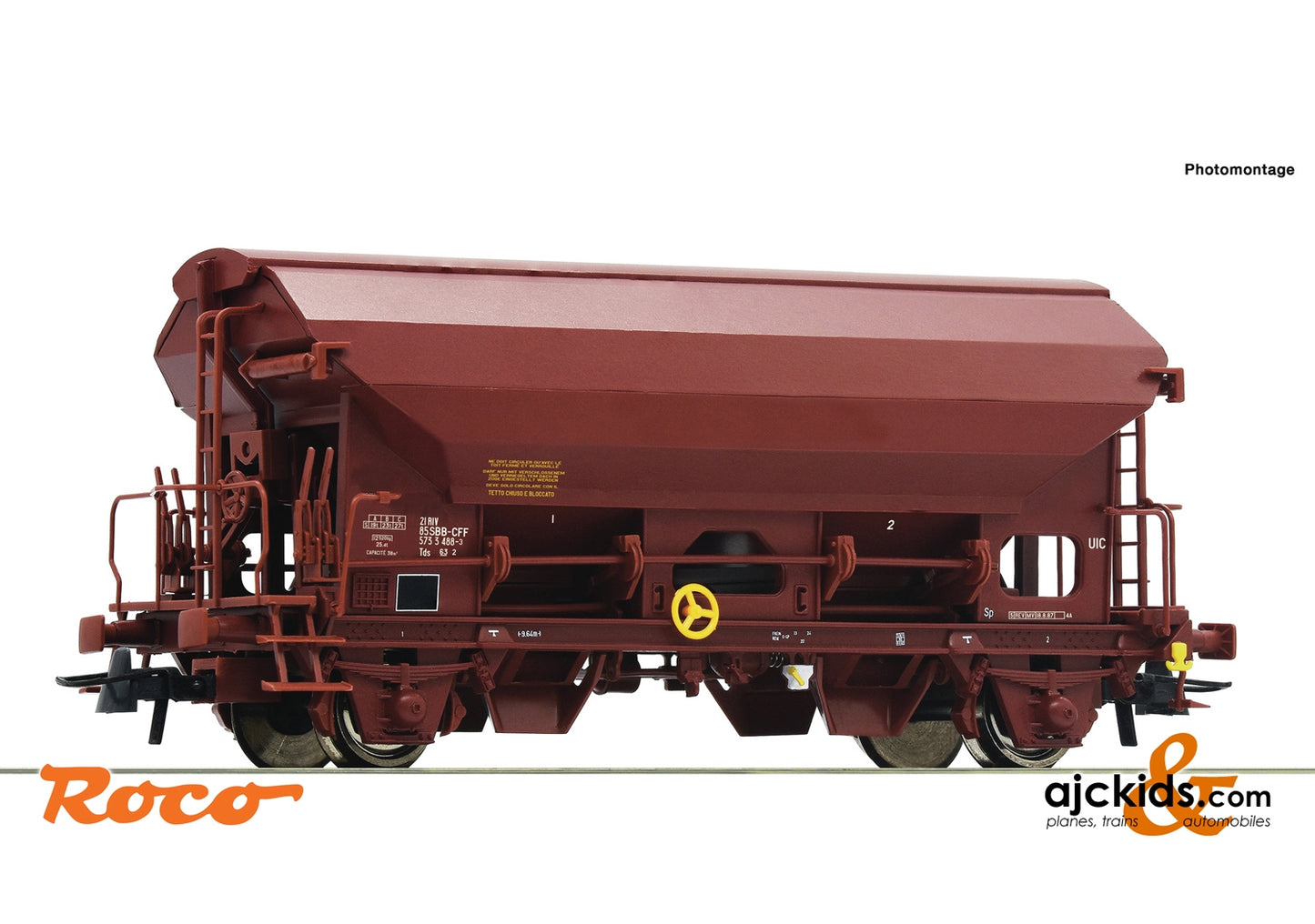 Roco 76583 - Swing roof wagon