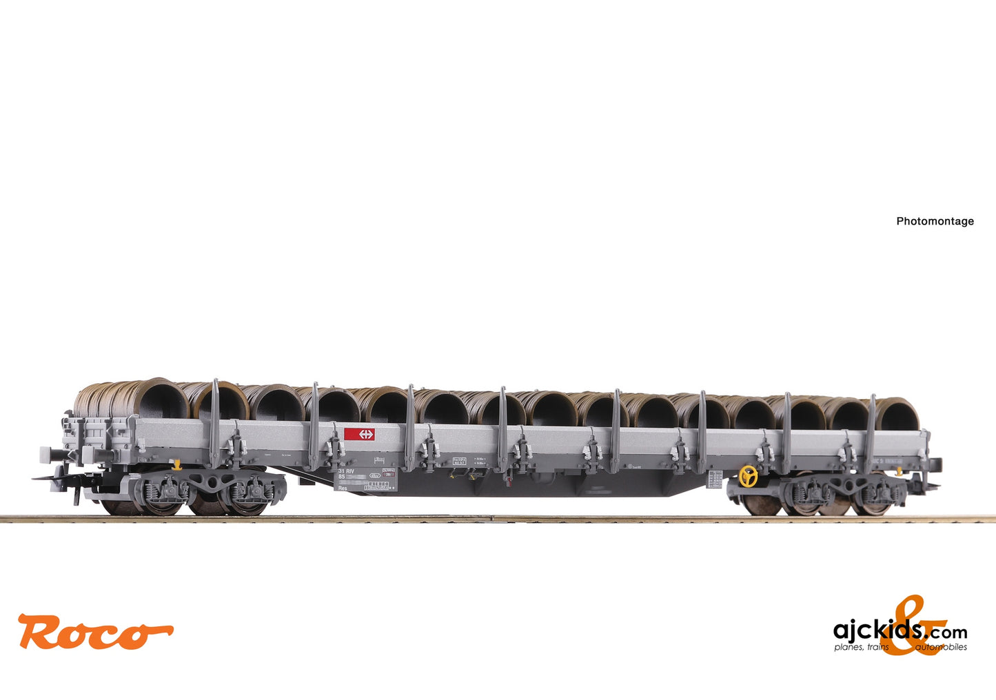 Roco 76591 - Stake wagon, SBB at Ajckids.com