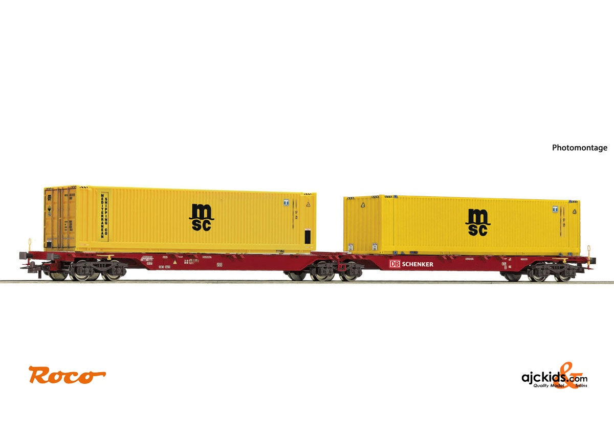 Roco 76630 Container carrier wagon
