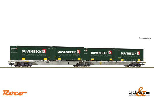 Roco 76635 -Double container carrier wagon, DB AG