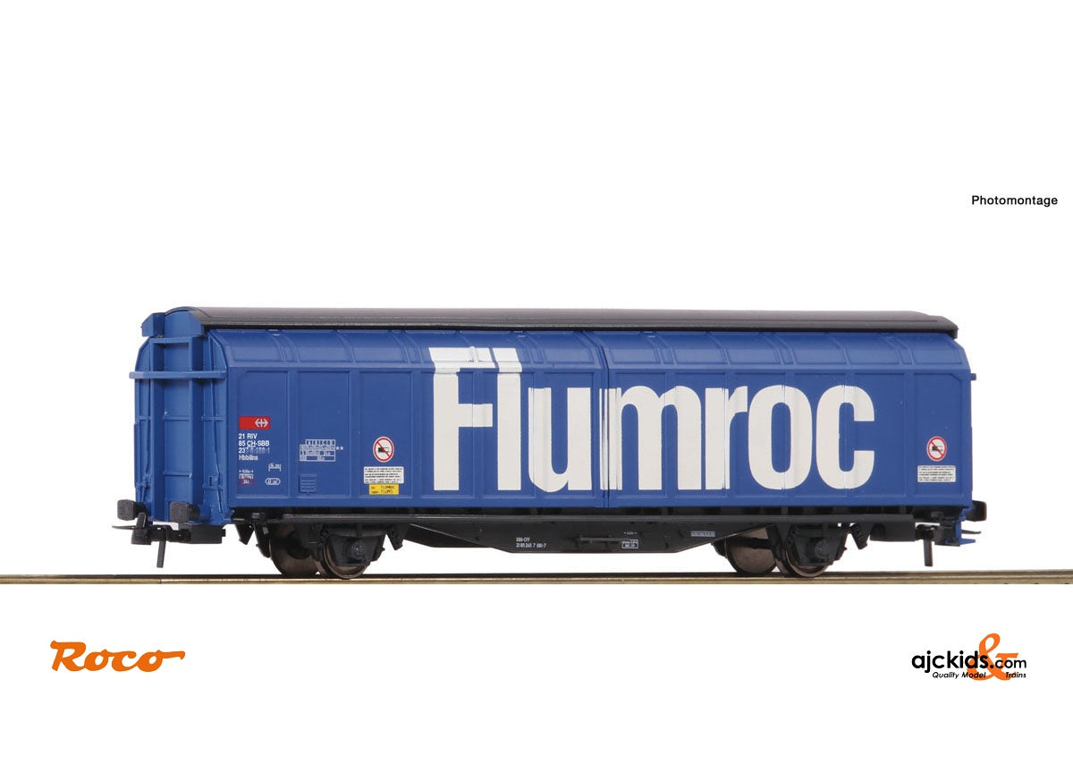 Roco 76874 - Sliding wall Car SBB at Ajckids.com