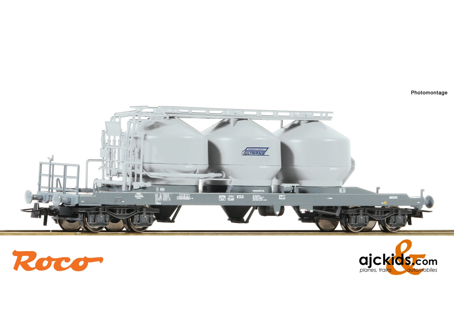 Roco 76882 - Dust silo wagon