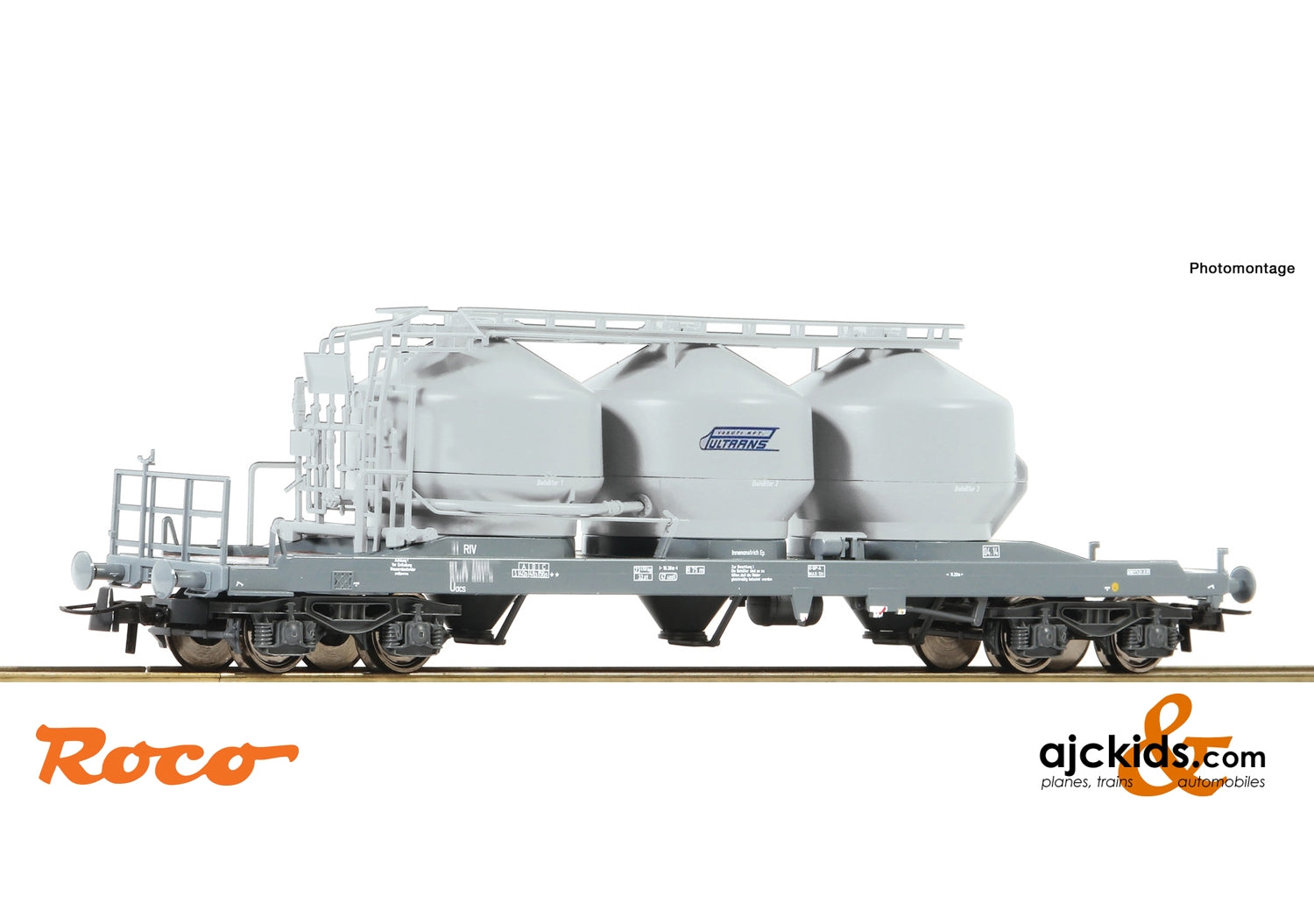 Roco 76882 - Dust silo wagon