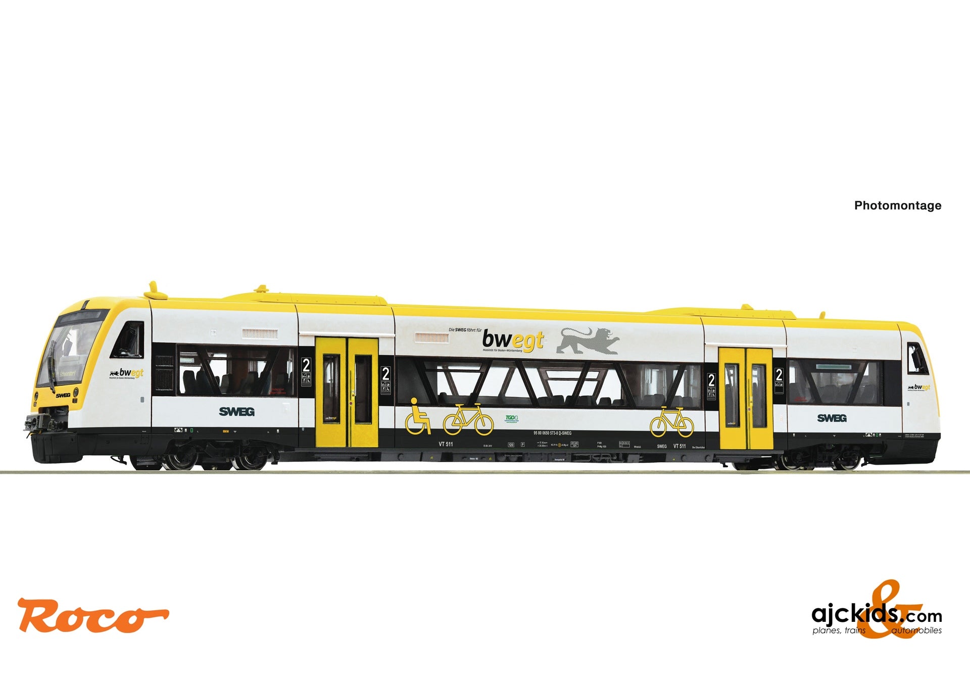 Roco 770 Roco 7700006 Diesel railcar class 650, SWEG – Ajckids