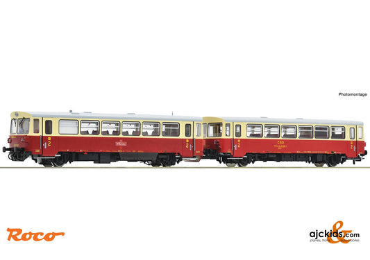 Roco 7700010 - Diesel railcar M 152 0262 with trailer, CSD, EAN: 9005033066772