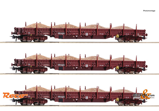 Roco 77042 -3 piece set (2): “Sand train”, DR