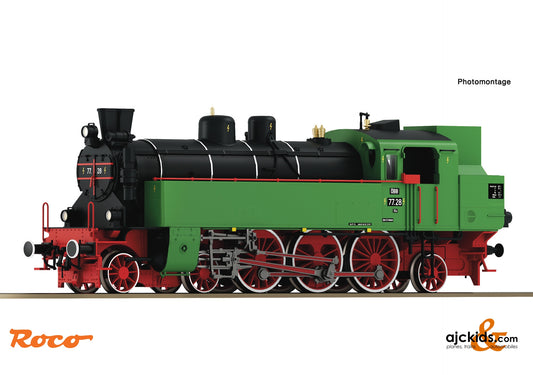 Roco 78084 - Steam locomotive 77.28, ÖBB at Ajckids.com