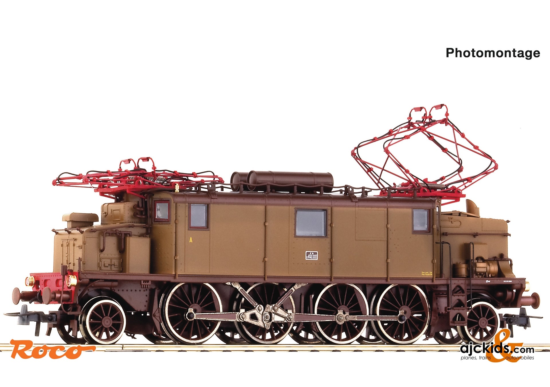 Roco 78467: Electric locomotive series E.432, FS – Ajckids