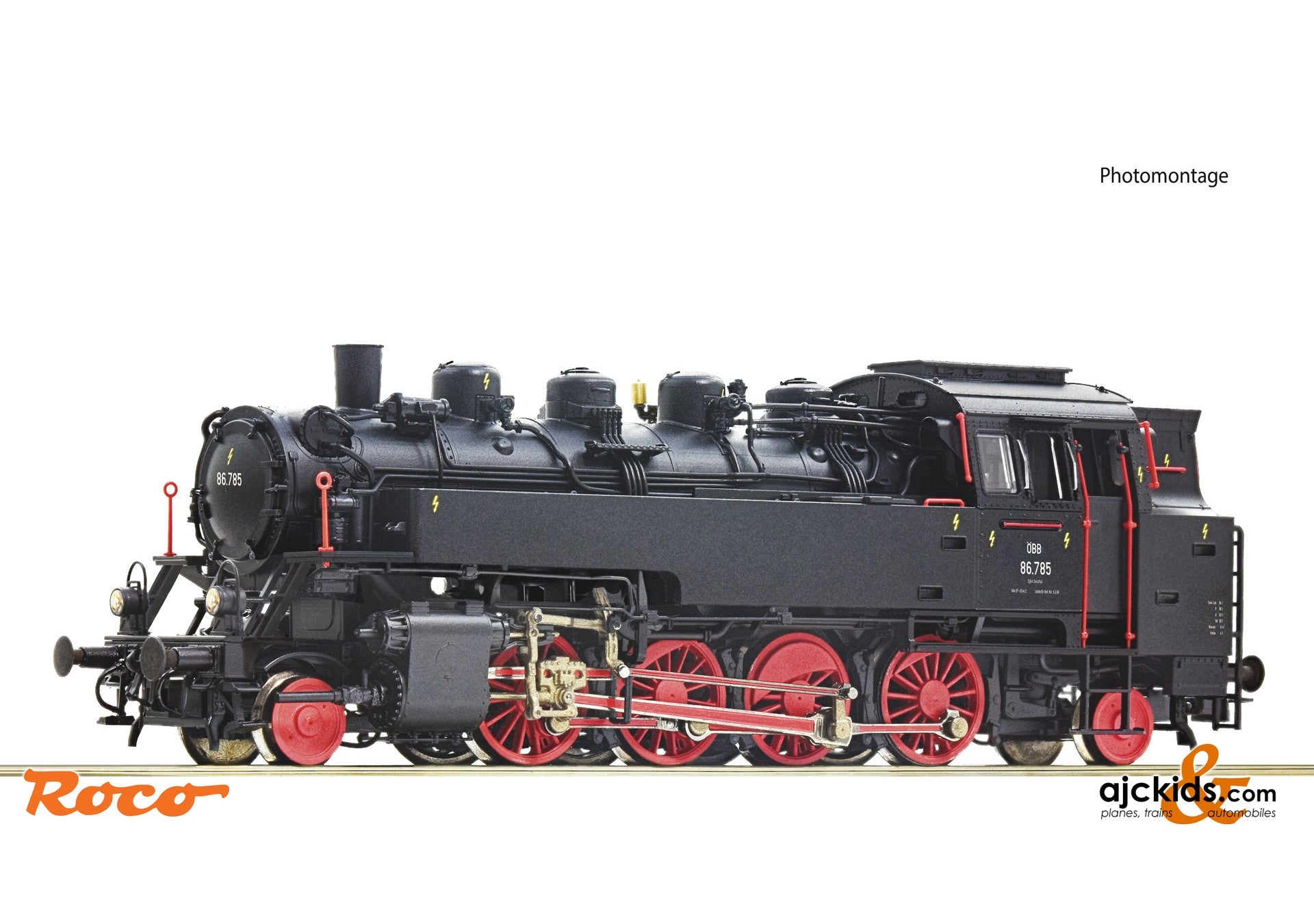Roco 79031 -Steam locomotive class 86, Railroad_ÖBB - Austrian Railways, Country_Austria