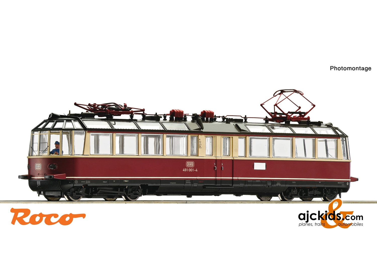 Roco 79197 - Electric railcar 491 001-4