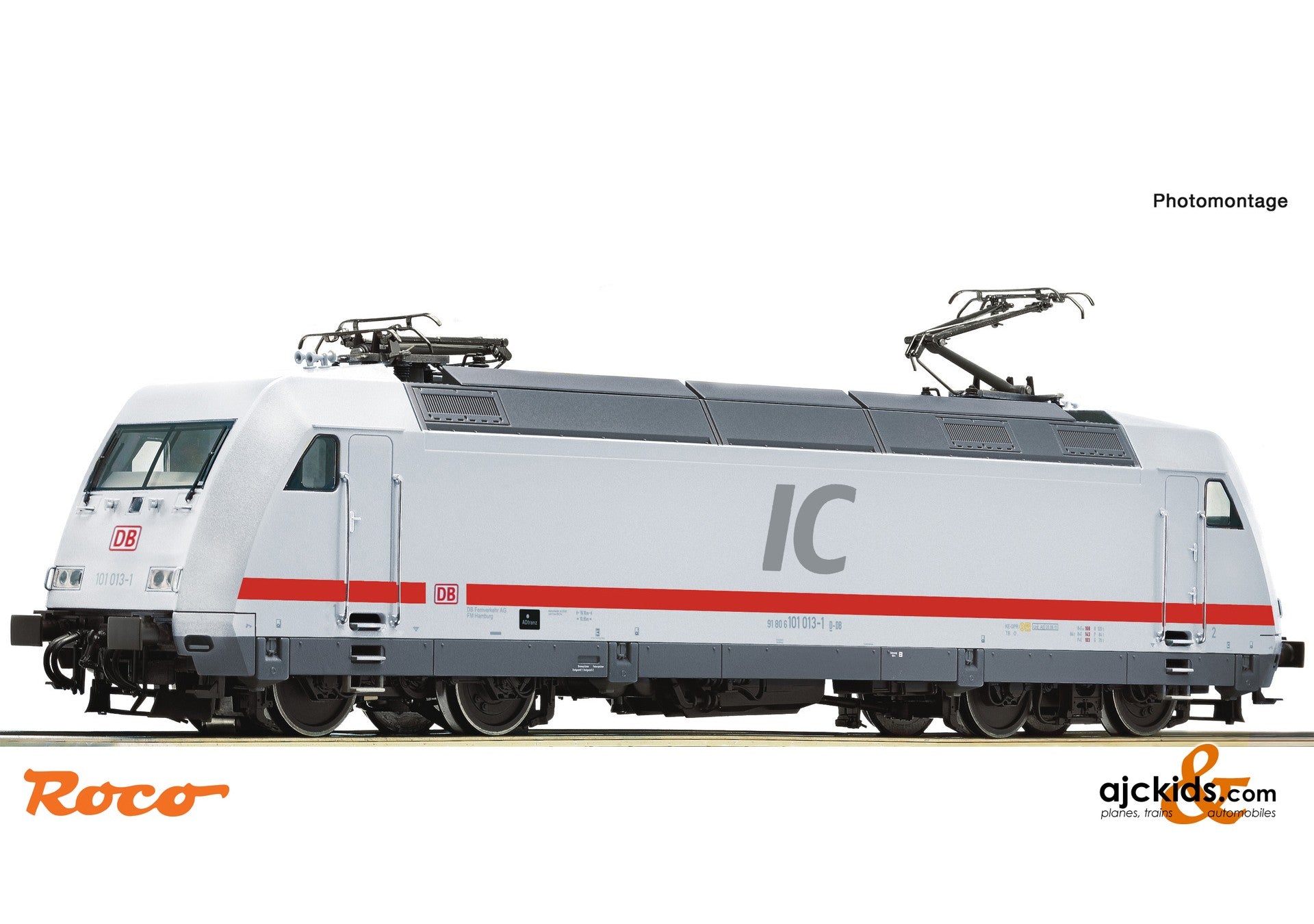 74096 Roco Roco 79986 - Electric locomotive 101 013-1 “50 years IC”, DB AG at ...