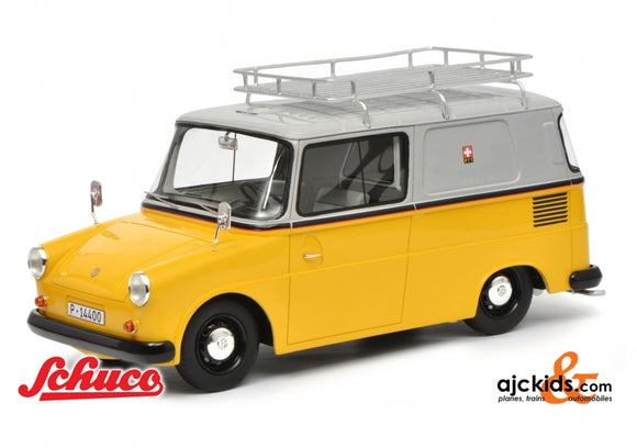 Schuco Piccolo Volkswagen Bus, Yellow, New In Box