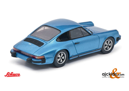 Schuco 450029700 - Porsche 911 Coupé blue 1:18