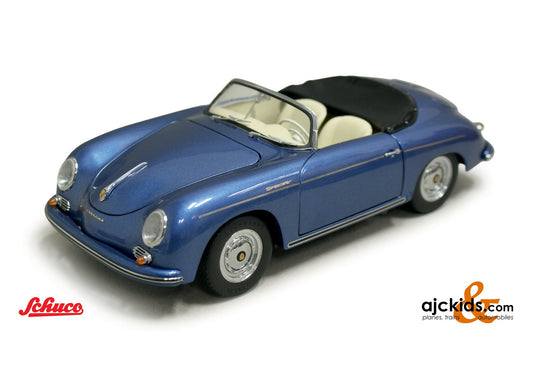 Schuco 450031800 - Porsche 356 Speedster blue 1:18