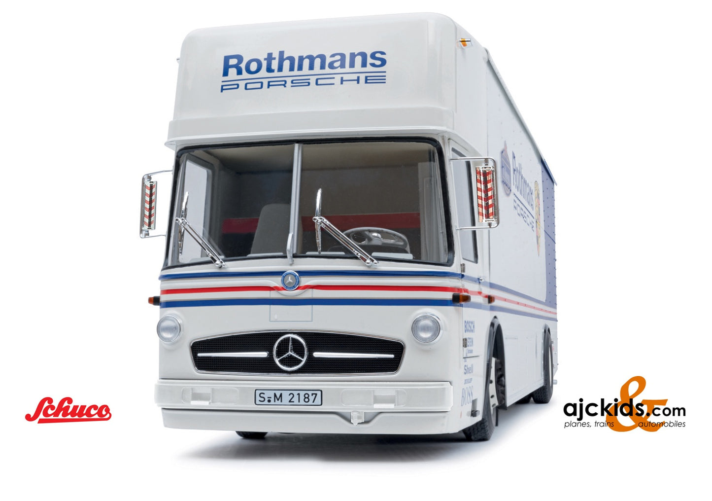 Schuco 450032800 - Renntransport Rothmans 1:18