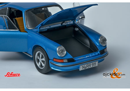 Schuco 450039100 - Porsche 911 S Coupé blue 1:18