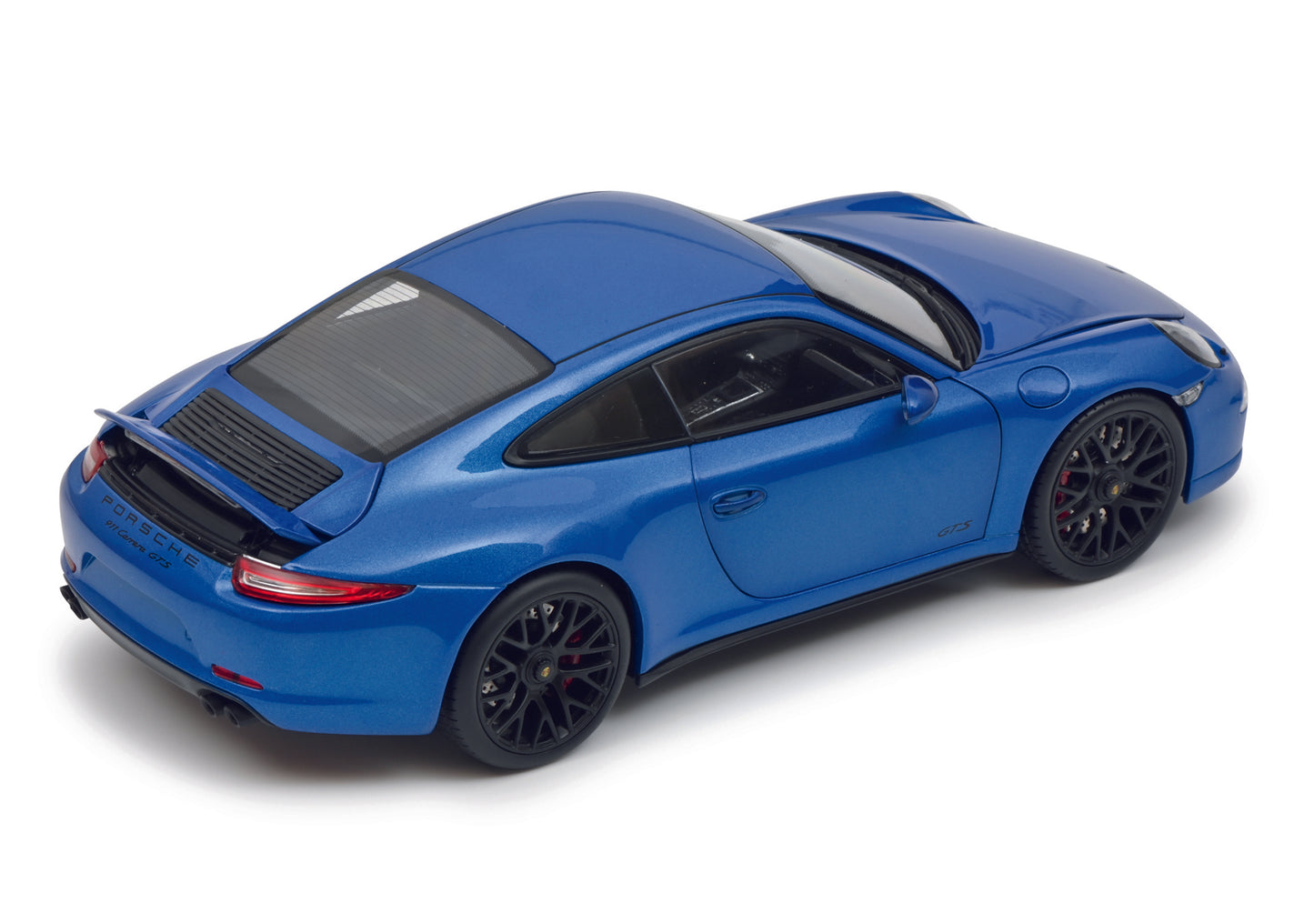 Schuco 450039700 - Porsche GTS Coupé blue 1:18 EAN: 4007864057894, at Ajckids.com, authorized Schuco dealer for the USA.