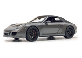 Schuco 450039800 - Porsche GTS Cabrio grau 1:18 EAN: 4007864057924, at Ajckids.com, authorized Schuco dealer for the USA.