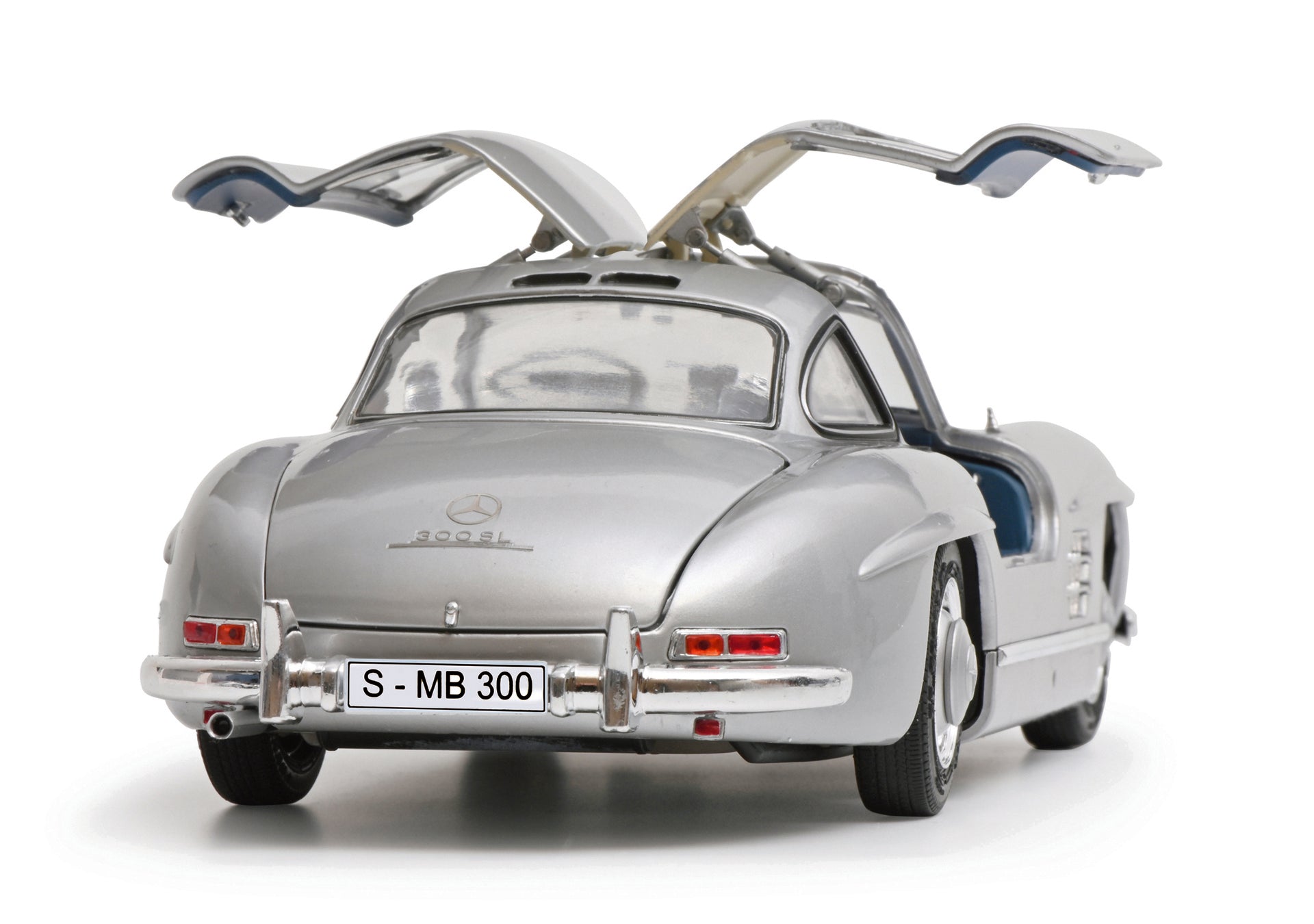 Schuco 450045200 MB 300 SL Flügelt.silb. 1:18 – Ajckids