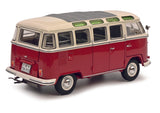 Schuco 450045400 - VW T1b Samba  red/white 1:18 EAN: 4007864065158, at Ajckids.com, authorized Schuco dealer for the USA.