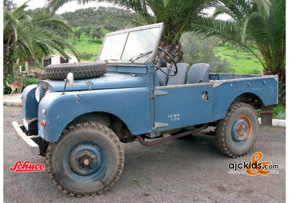 Schuco 450046800 - Land Rover 80 blue 1:12