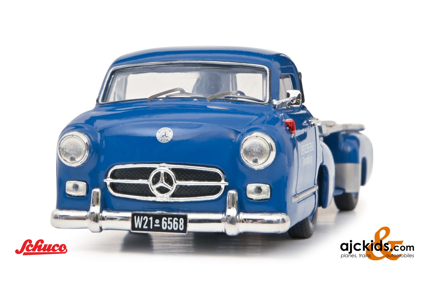 1/43 Mercedes-Benz Rennwagen-transporter