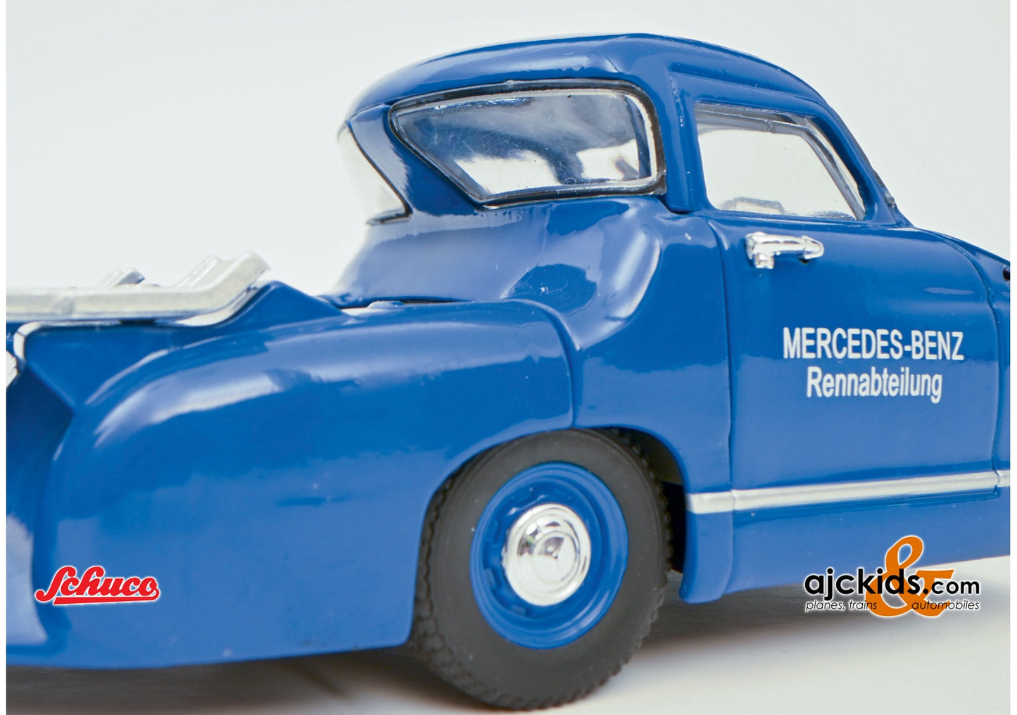 Schuco 450253800 - MB Renntransporter blue 1:43