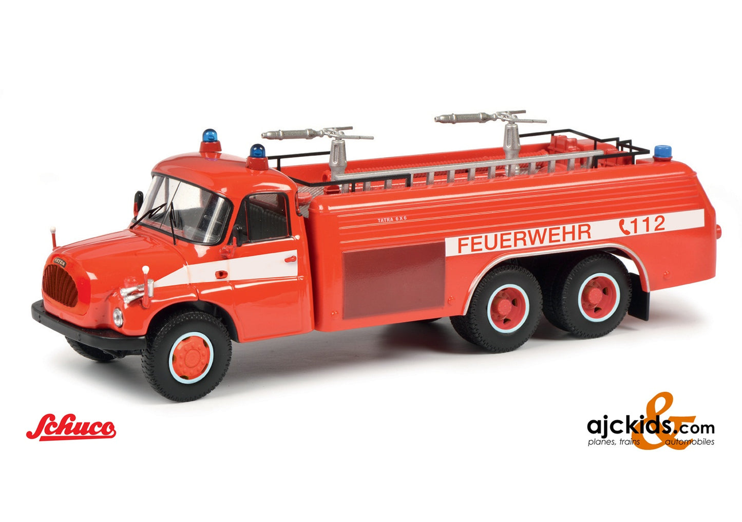 Schuco 450284900 - Tatra T138 Feuerwehr DDR 1:43