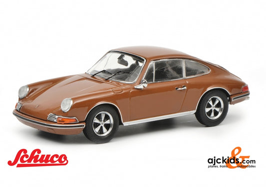 Schuco 450367600 - Porsche 911 S, brown 1:43
