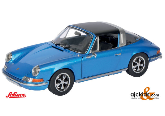 Schuco 450367700 - Porsche 911 Targa blue 1:43