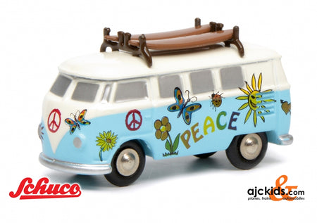 Schuco Piccolo Volkswagen Bus, Yellow, New In Box