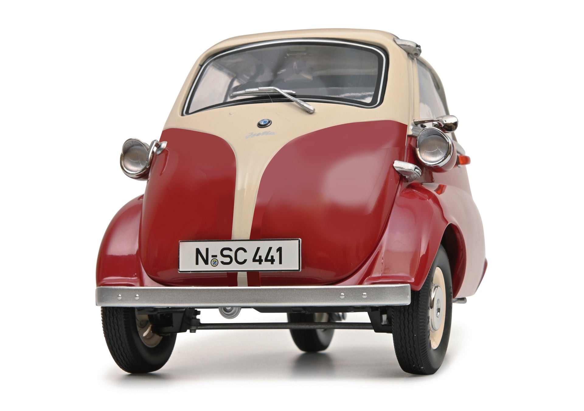 Schuco 450672000 BMW Isetta Exp.rot/white 1:12 – Ajckids